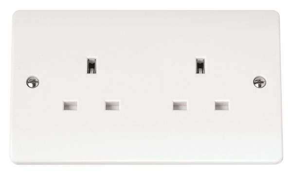 2-GANG 13A SOCKET OU