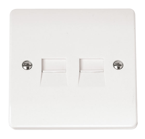 2G TWIN TEL.OUTLET S