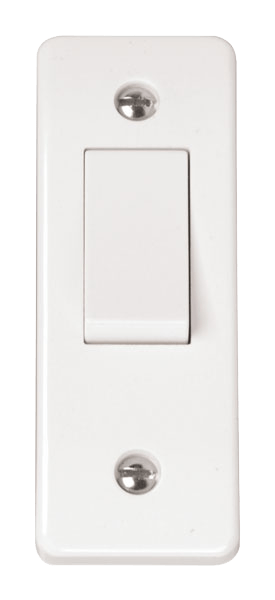 Click Mode White Moulded Plastic Switches & Sockets+USB Dimmer LED - Full Range