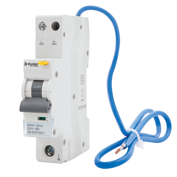 1P+ SWN B 25A RCBO A