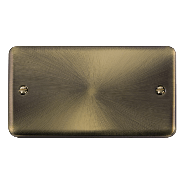 2 GANG BLANK PLATE