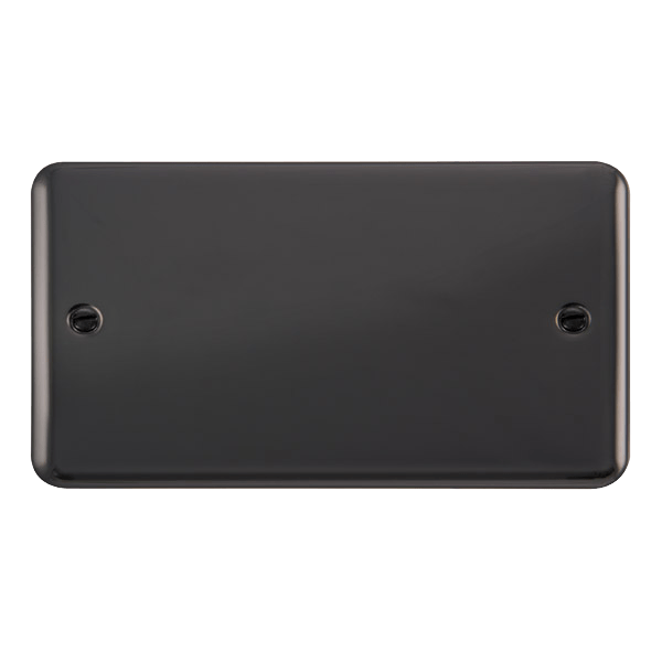 2 GANG BLANK PLATE