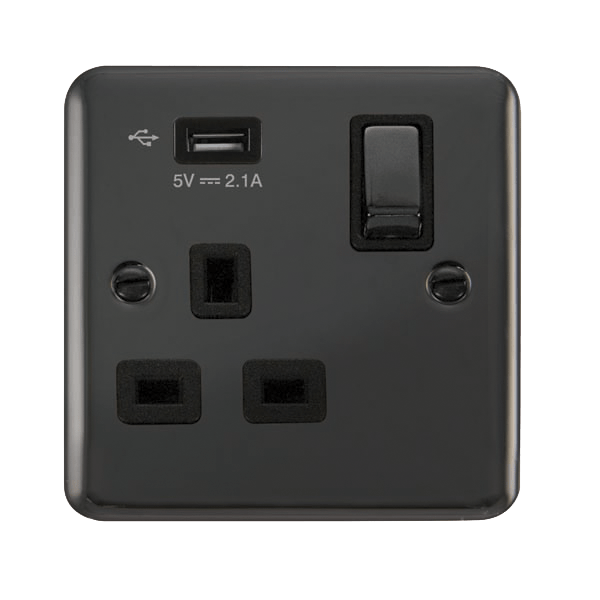 1G 13A SW SKT 2.1A U