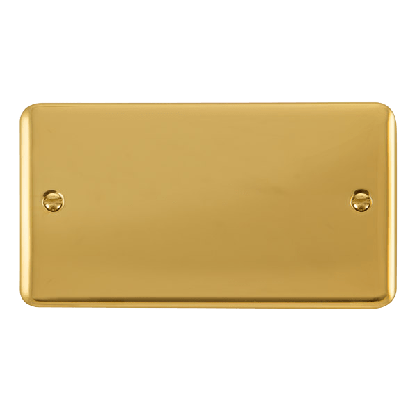2 GANG BLANK PLATE