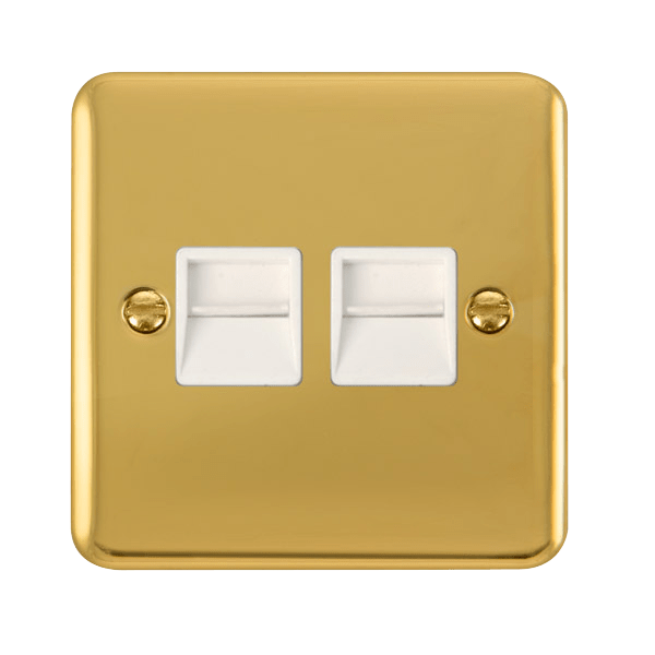 TWIN TELEPHONE OUTLE