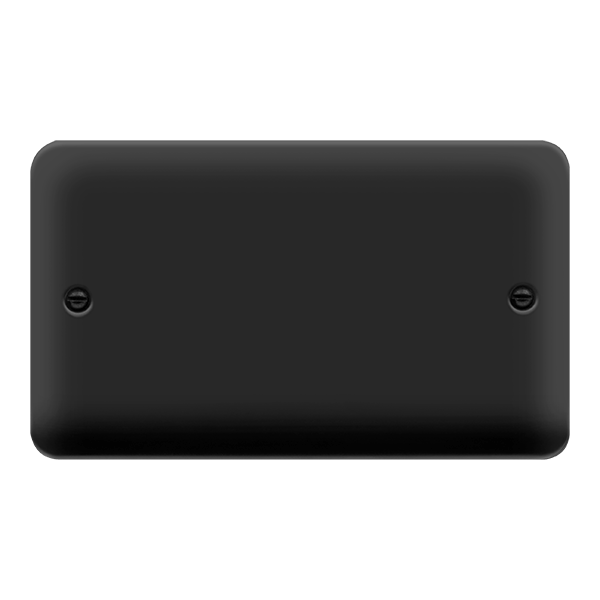 2 GANG BLANK PLATE