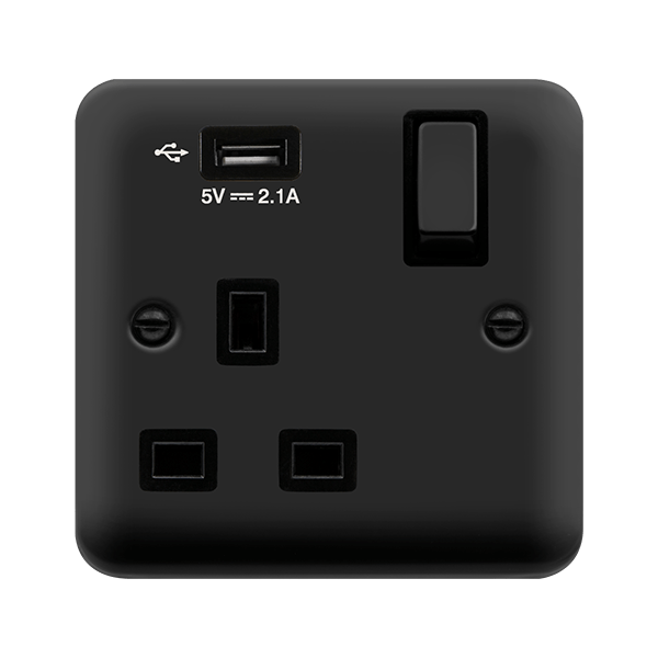 1G 13A SW SKT 2.1A U