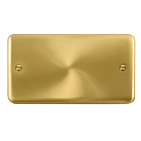 2 GANG BLANK PLATE