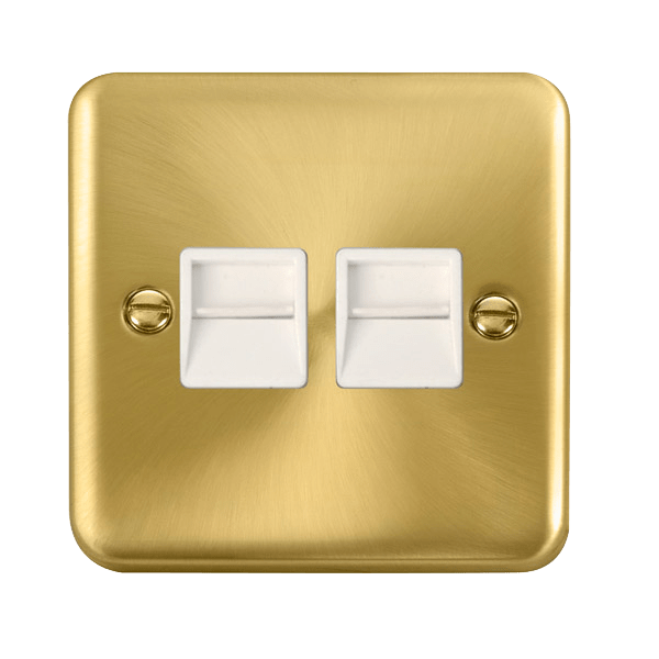 TWIN TELEPHONE OUTLE
