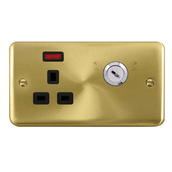 13A 1G DP LOCKABLE S