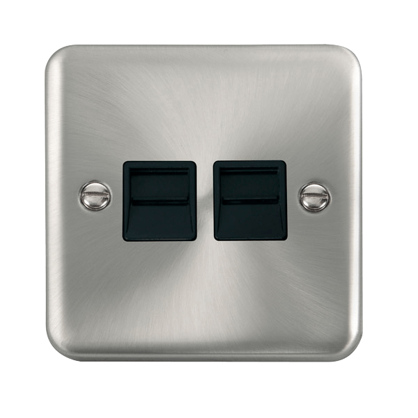 TWIN TELEPHONE OUTLE