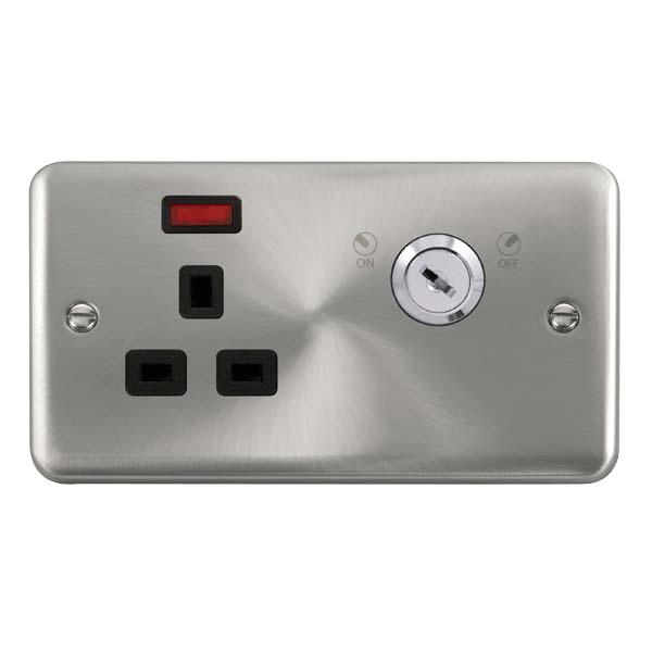 13A 1G DP LOCKABLE S