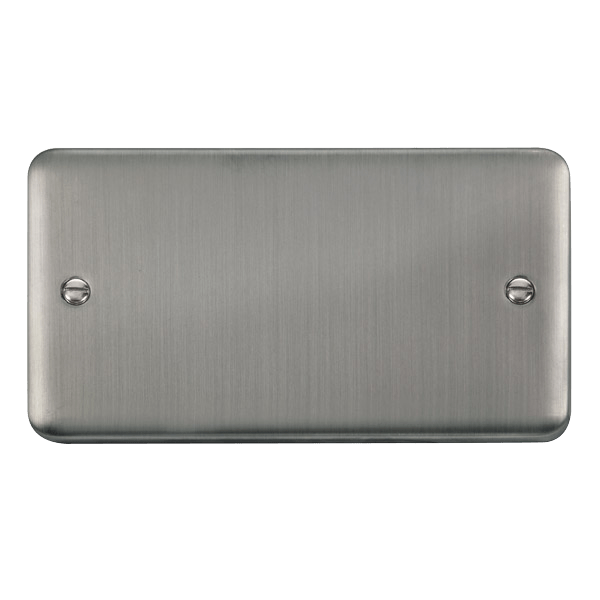 2 GANG BLANK PLATE