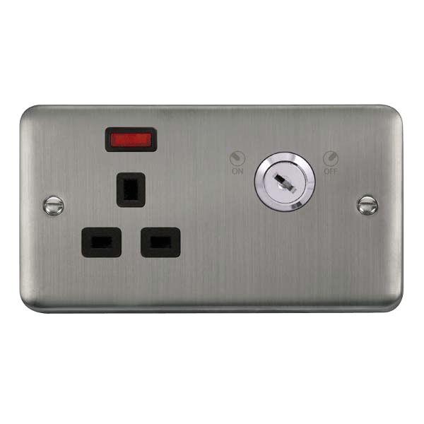 13A 1G DP LOCKABLE S