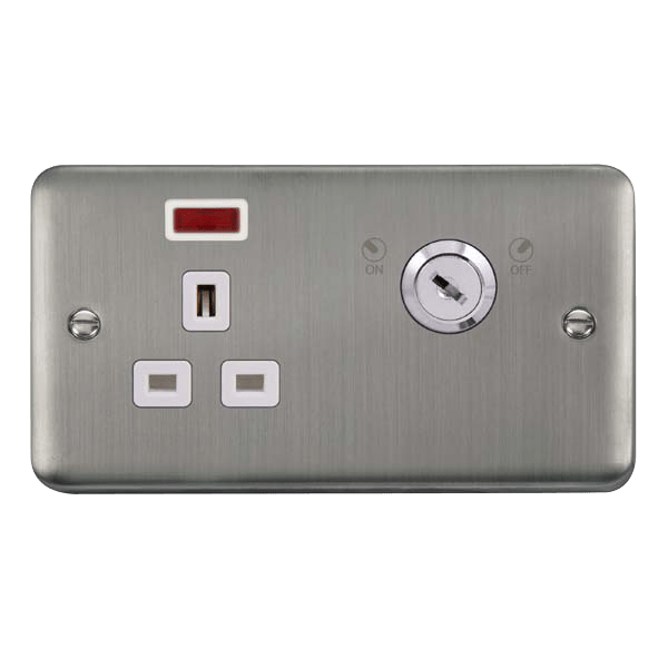 13A 1G DP LOCKABLE S