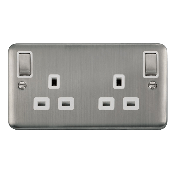 DECO+ 13A 2GANG OUTB