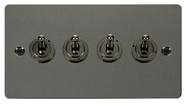 FLAT PLATE 10A 4GANG