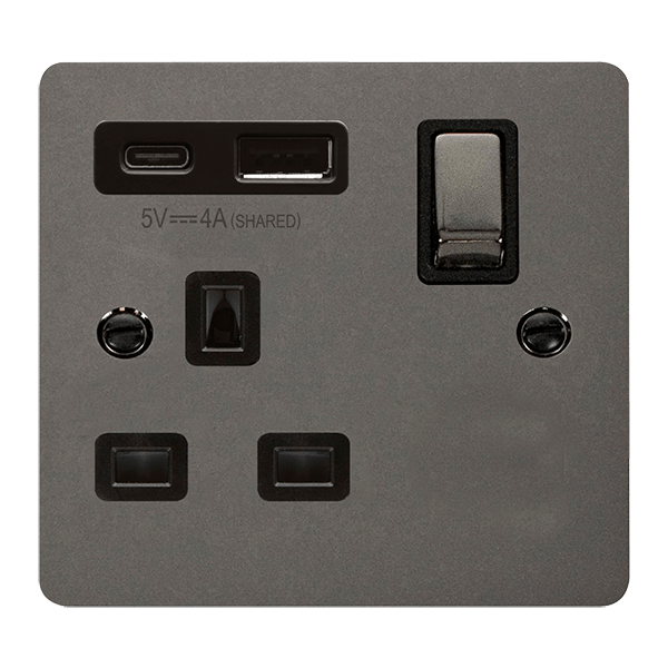 13A 1G AandC USB BN BK