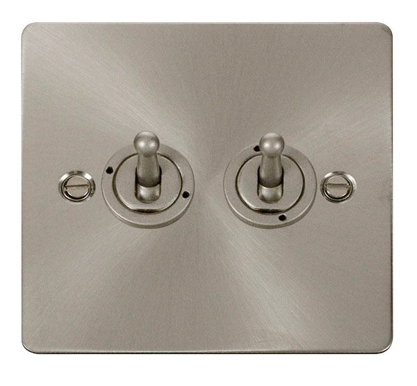 FLAT PLATE 10A 2GANG