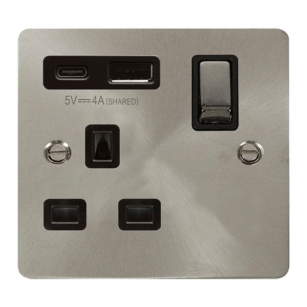 13A 1G AandC USB BS BK