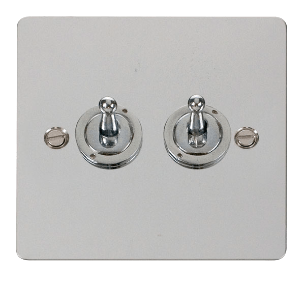 FLAT PLATE 10A 2GANG
