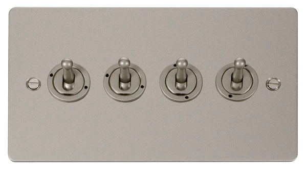 FLAT PLATE 10A 4GANG
