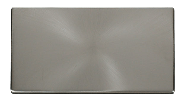 2 GANG BLANK PLATE