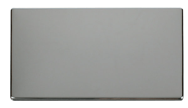 2 GANG BLANK PLATE