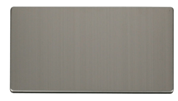 2 GANG BLANK PLATE
