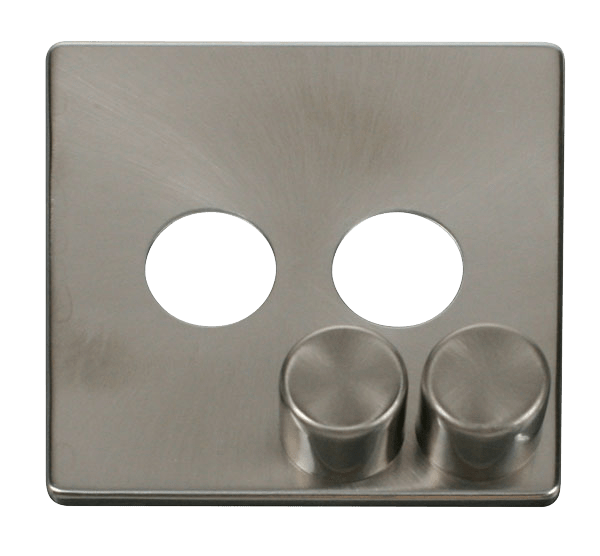 2G DIMMER SW PLATE