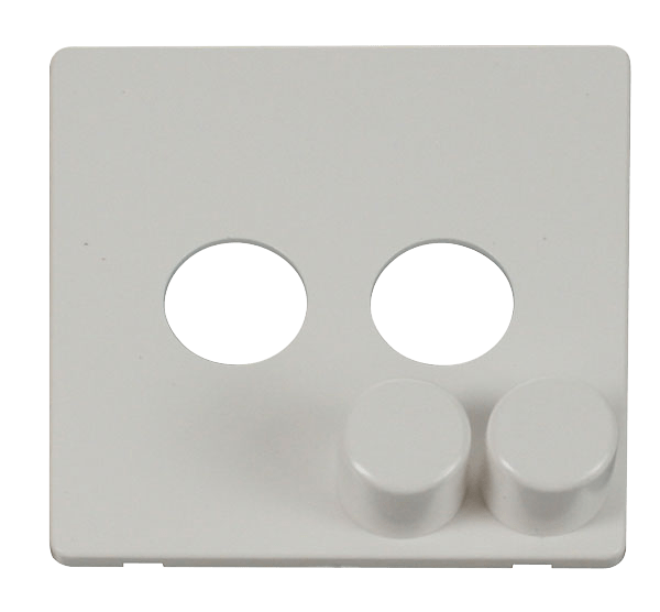 2G DIMMER SW PLATE