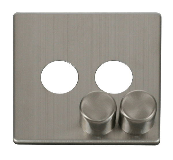 2G DIMMER SW PLATE