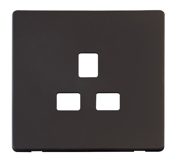 1G 13A SOCKET  PLATE