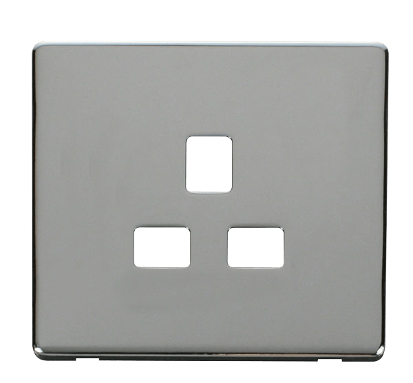 1G 13A SOCKET  PLATE