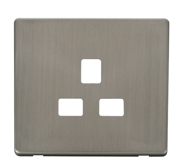 1G 13A SOCKET  PLATE