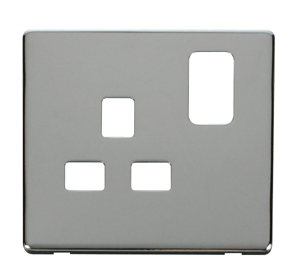 1G 13A SW SOCKET PLA