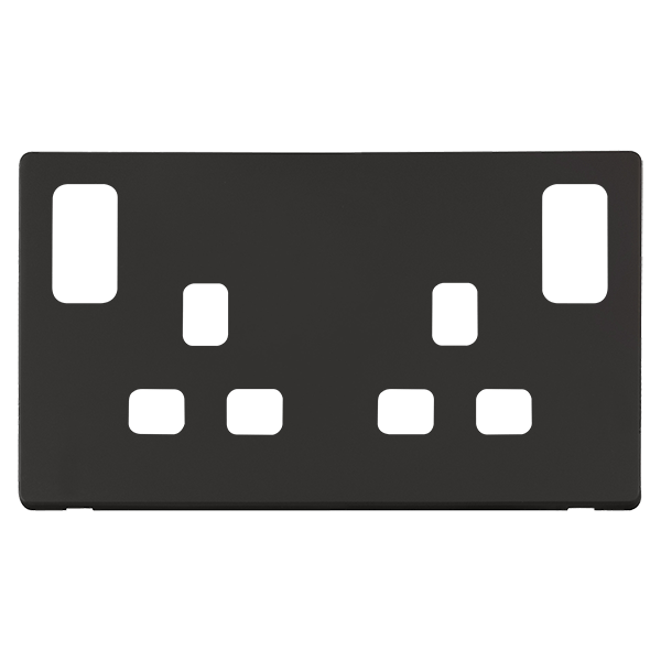 2G 13A DP SW SOCKET