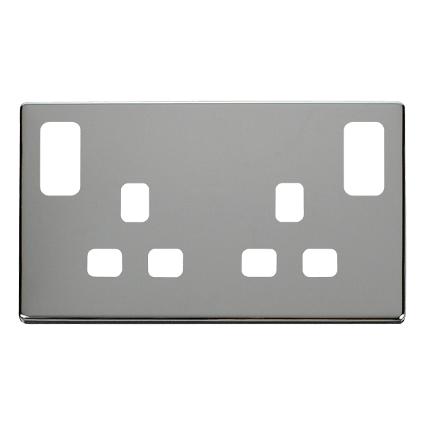 2G 13A DP SW SOCKET