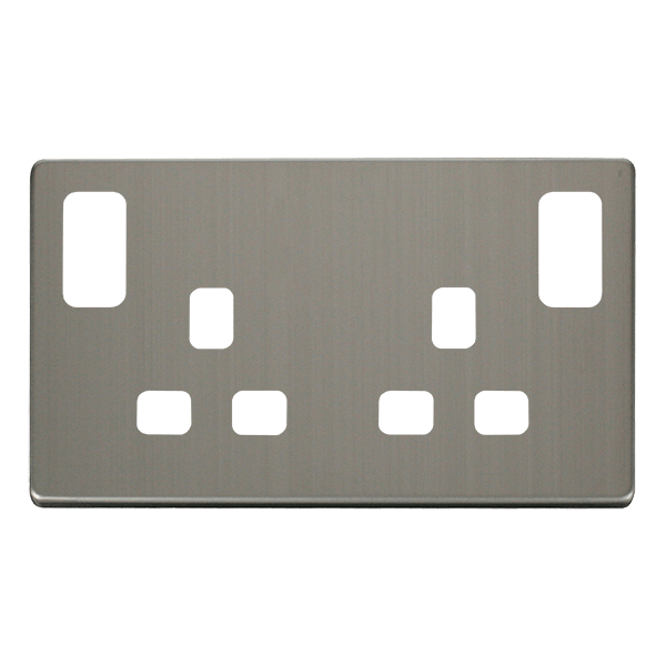 2G 13A DP SW SOCKET