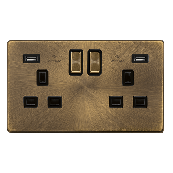 13A 2G USB SKT AB BK
