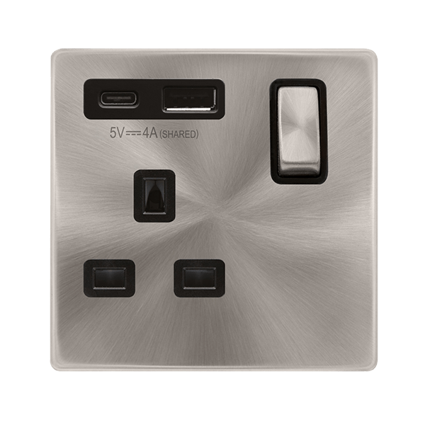 13A 1G AandC USB BS BK