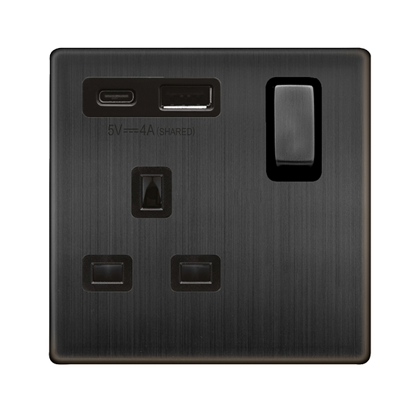 13A 1G AandC USB BZ BK