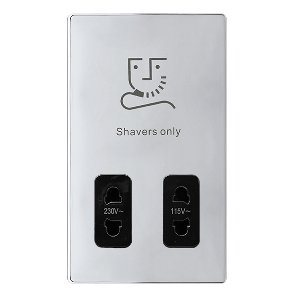 DUAL SHAVER CH BK
