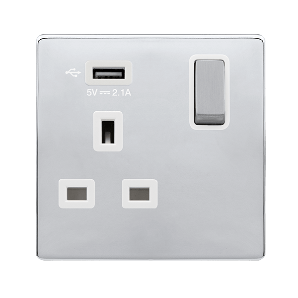 13A 1G USB SKT CH PW