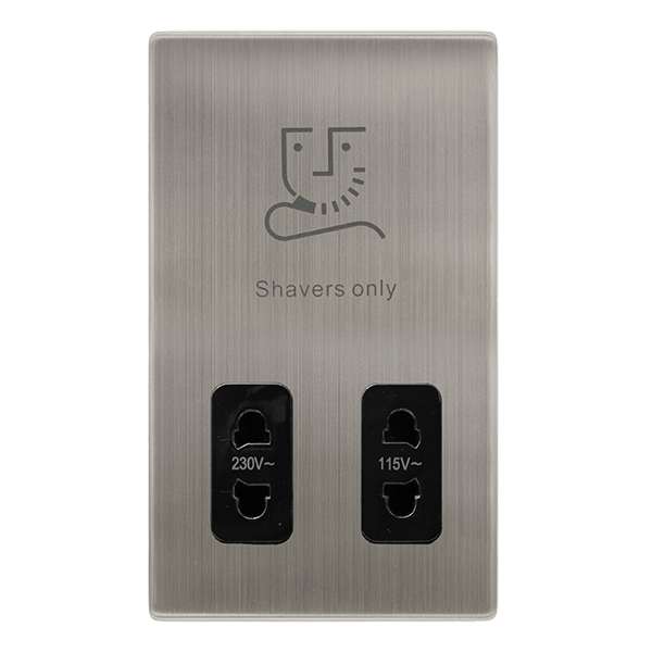 DUAL SHAVER SS BK