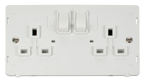 2G 13A DP SW SOCKET
