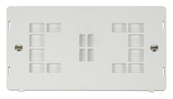 2 GANG BLANK PLATE I
