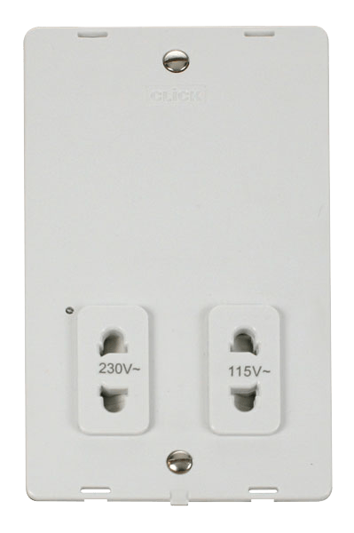 115V/230V SHAVER SKT