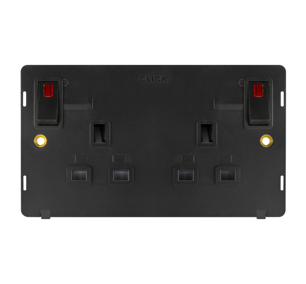 2G 13A DP SW SOCKET