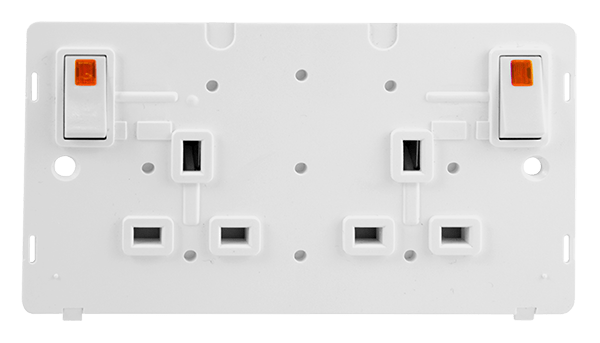 2G 13A DP SW SOCKET